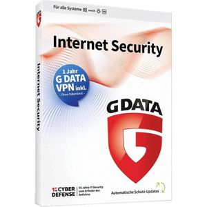 G Data InternetSecurity 3 Plaats + VPN Special Edition Box voor Mac OS & Windows & iOS & Android