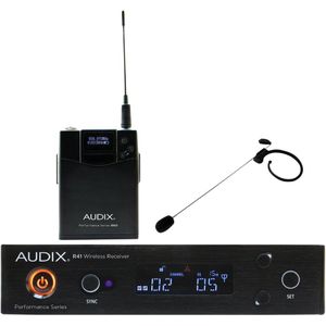 Audix AP41HT7A - draadloos microfoonsysteem, ontvanger, bodypack zender, HT7 hoofdmicrofoon, Microfoon