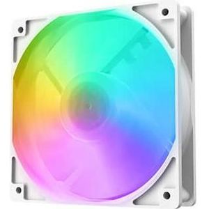 Antec Geh Gamer Dark Fleet DF800 FLUX Midi Tower wit kleinhandel (ATX, Mini-ITX), PC-behuizing, Wit