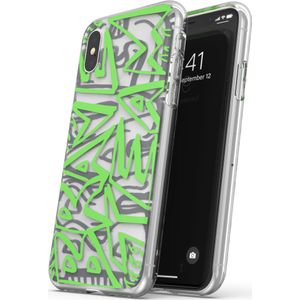 Diesel Snap Case Clear AOP (iPhone XS, iPhone X), Smartphonehoes, Transparant