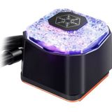 Silverstone SST-IG280-ARGB - AIO Vloeistofkoeler - 280mm - 2X 140mm PWM ARGB Ventilatoren
