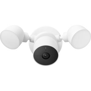 Google Nest Cam met schijnwerper (1980 x 1080 Pixels), Netwerkcamera, Wit