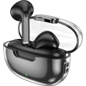 Borofone Bluetooth-Kopfhörer TWS BW46 Ice Flake Schwarz (4 h, Draadloze), Koptelefoon, Zwart