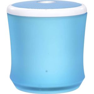 Terratec Bluetooth 2.1, AUX RMS (4 h, Oplaadbare batterij), Bluetooth luidspreker, Blauw