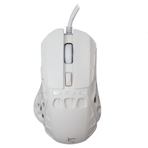 White Shark Haai GM-5016 Ector Wit (Bedraad), Muis, Wit