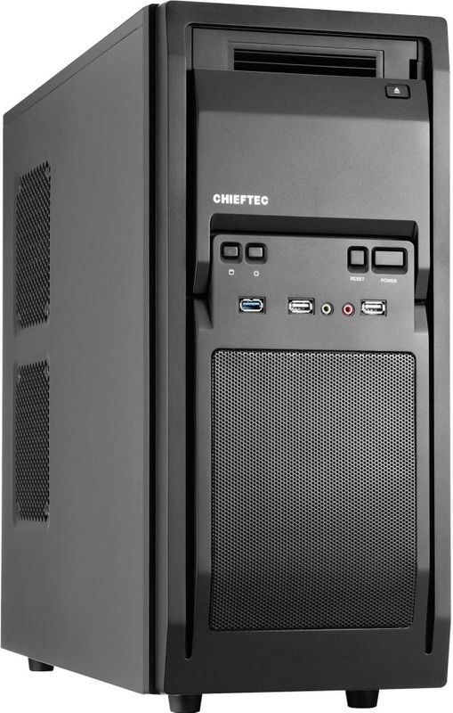 Chieftec LF-02B-OP computerbehuizing Midi Tower Zwart