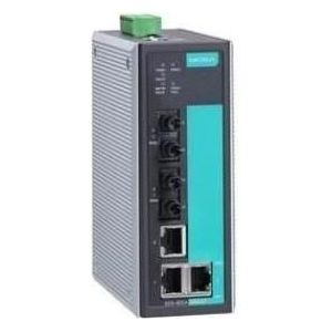 Moxa EDS-405A-MM-ST-T - Beheerde Ethernet-switch op instapniveau met 3 10100BaseT(X)-poorten, 2, Netwerkschakelaar