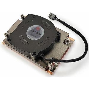 Dynatron - A52 - CPU-koeler - Zwart, Grijs - 1U voor Socket SP6, 80 mm Ventilator, 140 W TDP