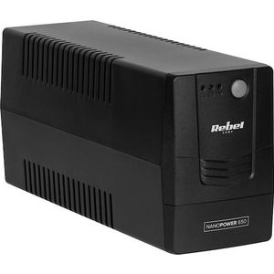 Rebel Ononderbreekbare computervoeding UPS model Nanopower 650 (offline 650VA / 360W 2 (650 VA, 360 W), UPS