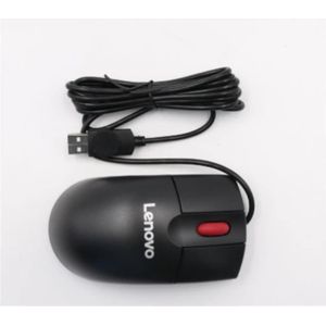 Lenovo - Mouse - Optisch - USB - Zwart