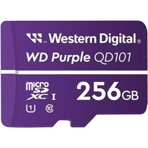 Vivolink WD Purple SC QD101 (256 GB, microSDXC, U1), Geheugenkaart, Paars