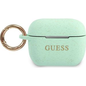 Guess Overtrek Silicone Glitter (Koptelefoon tas), Hoofdtelefoon Tassen + Beschermende Covers, Groen