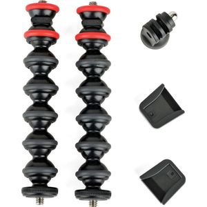 Joby GorillaPod Arm Kit (Driepoot, Beugels), Actioncam-accessoires, Rood, Zwart