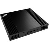 Akasa - Plato X7D - PC Behuizing - Zwart - Aluminium - Compact Ontwerp