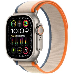 Apple Ultra 2 bekijken (49 mm, Titanium, 4G, M/L), Sporthorloges + Smartwatches