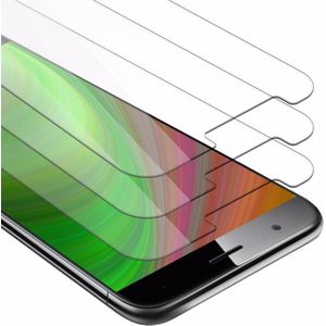 Cadorabo Glas ter bescherming van het scherm (3 Stuk, Huawei G7 Plus), Smartphone beschermfolie