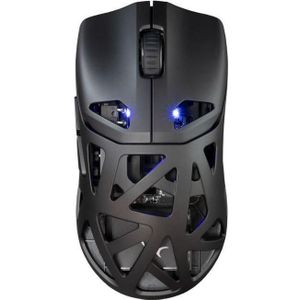 White Shark Computer mouse GM-5019 Dagonet Wireless 24000 dpi Black (Draadloze), Muis, Zwart