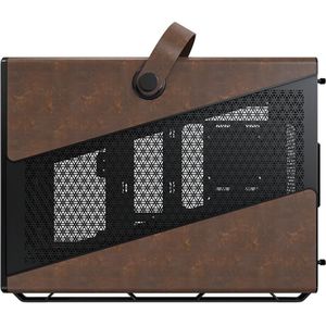 Montech - Heritage - Midi Tower Behuizing - Zwart - Eco-leder