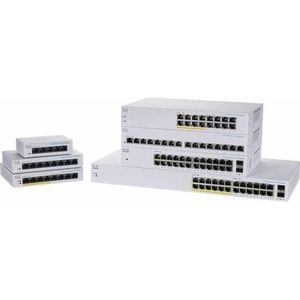 Cisco Cbs110 Unmanaged L2 Gigabit (24 ports), Netwerkschakelaar, Wit
