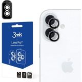 3MK Lensbescherming Pro iPhone 16/ 16 Plus Transparant (1 Stuk, Apple iPhone 16 Plus, Apple iPhone 16), Smartphone beschermfolie, Transparant
