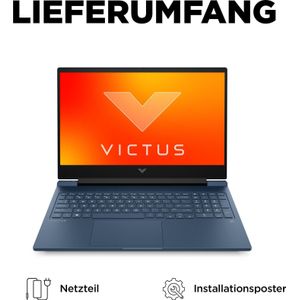 HP Victus 16-r0456ng (16.10"", Intel Core i5-13500H, 16 GB, 512 GB, NL), Notebook, Grijs