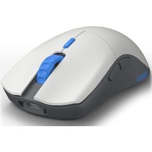 Glorious Series One PRO Draadloze Gaming Muis - Vidar - Smederij (Draadloze), Muis, Grijs, Blauw, Wit