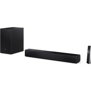 Sharp HT-SBW121 schwarz (240 W, 2.1 kanalen), Soundbar, Zwart