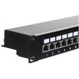 Netrack 104-07 patchpanel 19 24, Server accessoires, Zwart