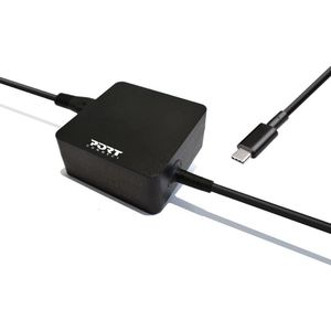 Port Designs Voeding 45w Type C (45 W), Voeding voor notebooks, Zwart