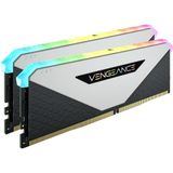 Corsair - Vengeance RGB RT - DDR4 Geheugen - Wit - 16 GB (2 x 8 GB) - 3600 MHz C18