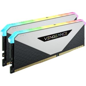 Corsair - Vengeance RGB RT - DDR4 Geheugen - Wit - 16 GB (2 x 8 GB) - 3600 MHz C18