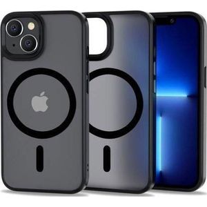 Tech Technologija apsaugota DĖKLAS technologija apsaugota Magmat MagSafe Apple iPhone 14 matinė juoda (iPhone 14), Smartphonehoes, Zwart