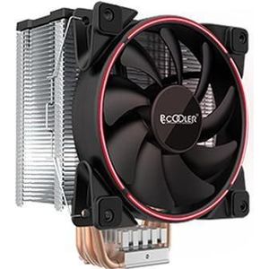 Pccooler GI-X6B-V2 Corona Blauw (148 mm), Processorkoeler, Rood