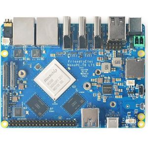 Allnet FriendlyELEC NanoPC T6 Dual-2.5G ETH 16G RAM / 64GB emmC Combo with Case, Ontwikkelborden + Kits