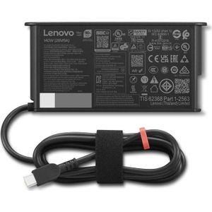Lenovo 4X21U28818 TP USB-C ADAPTER 140W (140 W), Voeding voor notebooks, Zwart