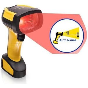 Datalogic PowerScan PBT9600-AR, Auto (2D-streepjescodes, 1D streepjescodes), Barcode scanner, Zwart, Geel