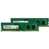 Transcend JetRAM DDR4 (1 x 16GB, 2666 MHz, DDR4 RAM, DIMM 288 pin), RAM