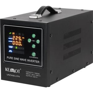 Kemo UPS KEMOT PROsinus-1000-LFP4 zuivere sinus 12V (1000 W), UPS