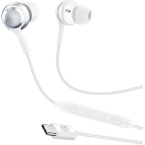 Music Sound AUINEARMSTYPEC2W Koptelefoons - Wit - Bedraad - USB-C