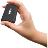 Emtec - X210 - Draagbare SSD - Zwart, Rood - 2TB - 3.2Gen2