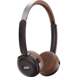 Havit - Wireless Headphones (H616BT) - On-ear, Bluetooth 5.4, 400mAh, Type-C - Brown (Draadloze), Koptelefoon, Bruin