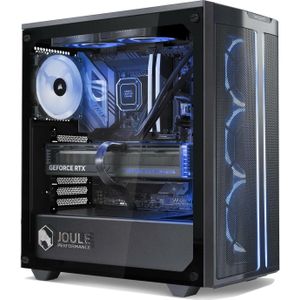 Joule Performance High End Gaming PC RTX5080 R7X3D 32GB 2TB L1134544 (2000 GB, 32 GB, AMD Ryzen 7 9700X, GeForce RTX 5080), PC, Zwart