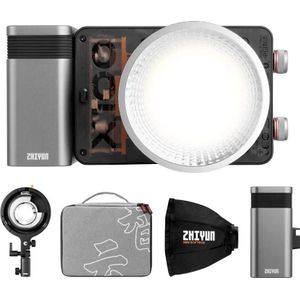 Zhiyun MOLUS X100 Pro Zwart (Videolicht), Constant licht, Zwart