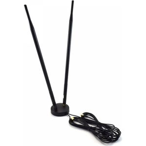 OEM /4G LTE 9dBi Binnen Dubbele Omni-antenne SMA Mannelijk LTE-9IN-SMAM, Netwerk accessoires