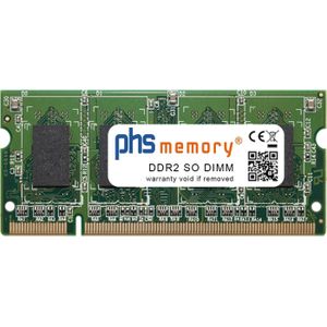 PHS-memory 512 MB RAM-geheugen voor Lexmark X952de DDR2 SO DIMM 667MHz PC2-5300S (Lexmark X952de, 1 x 512MB), RAM Modelspecifiek