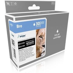 Astar, Inkt, 2-Pack - Zwart - Compatibel - Inktcartridge (BK)