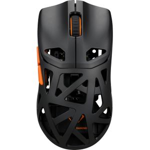 Deltaco Ultra-Lightweight - Gaming Mouse (Draadloze), Muis, Zwart