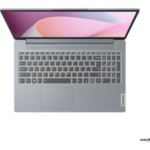 Lenovo IdeaPad Slim 3 (15.60", 512 GB, 16 GB, DE, AMD Ryzen 5 5625U), Notebook, Grijs