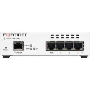 Fortinet Inc. FortiGate 30G - Beveiligingsapparaat - 1GbE, Router