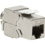 LogiLink - NK4003 - RJ-45 - Zilver - Keystone RJ45 Cat6a